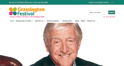 Desktop Screenshot of grassington-festival.org.uk